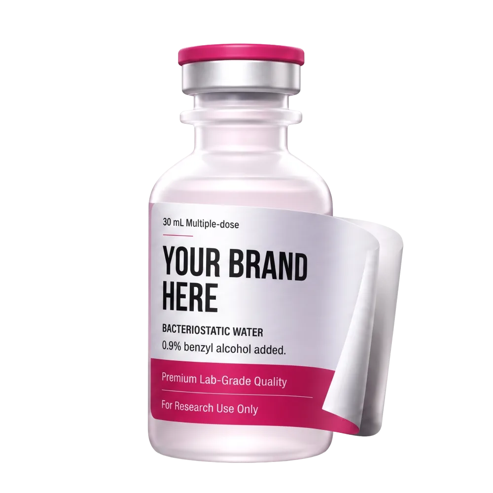 Your Brand Here private-label bottle